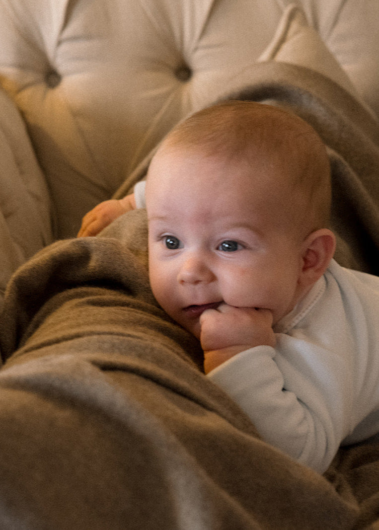 Manta Baby Alpaca Beige Tostado