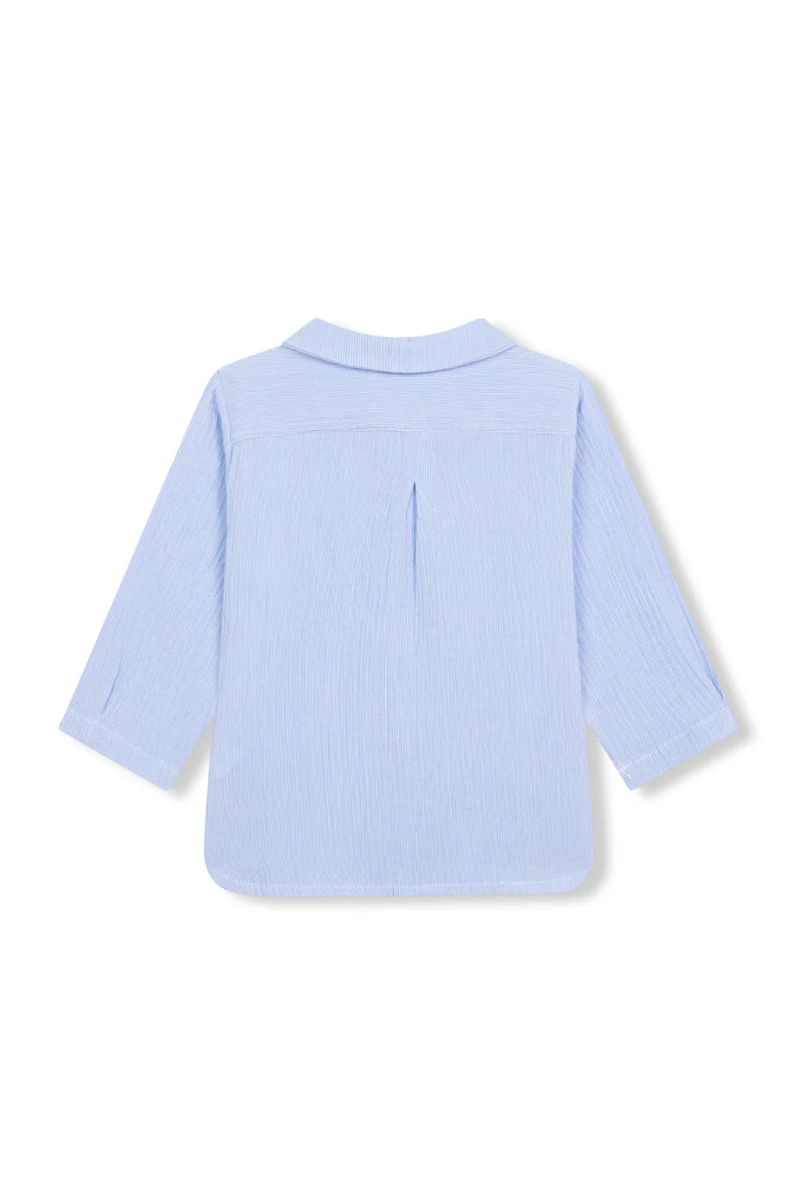 Millerighe Blue Scoop Neck Shirt