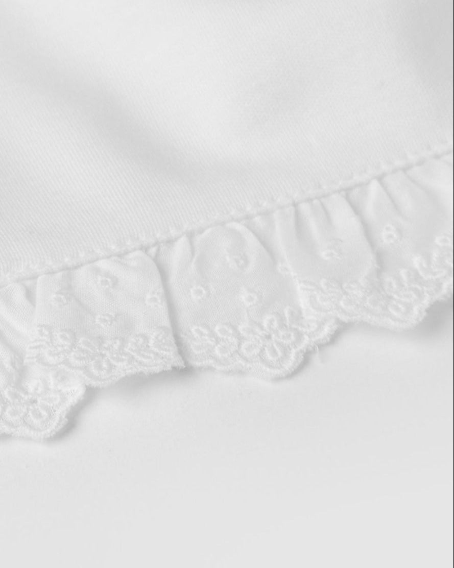 Embroidered Strip Bib