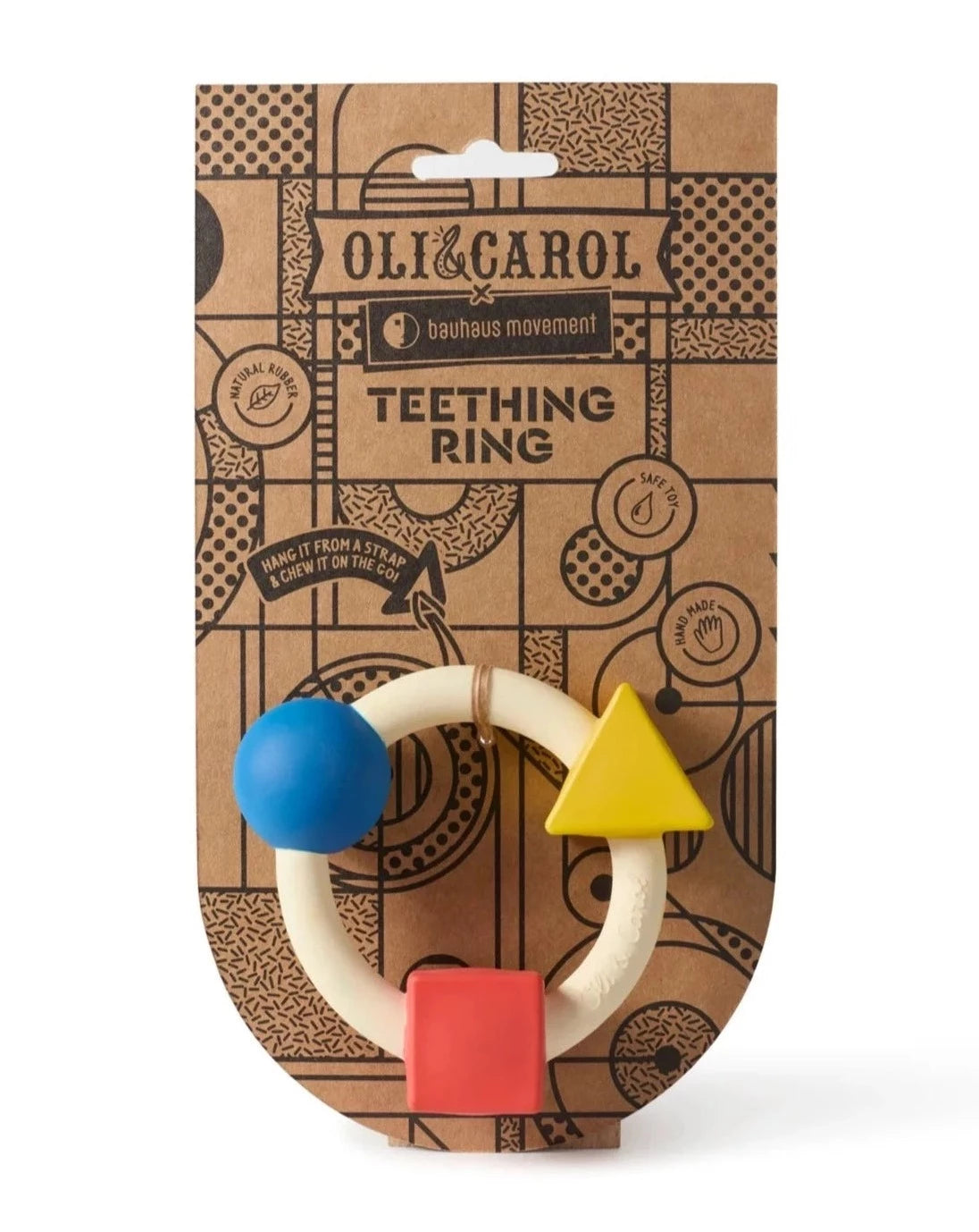 BAUHAUS Teething Ring - Oli&Carol Teether