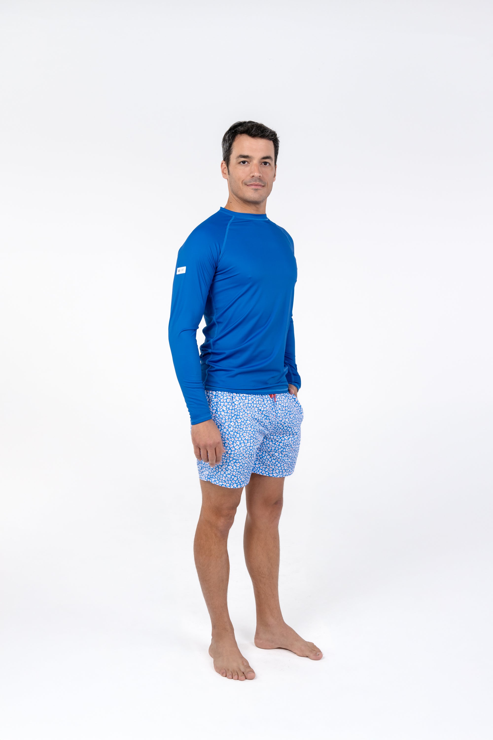 T-shirt anti-UV à manches longues pour homme