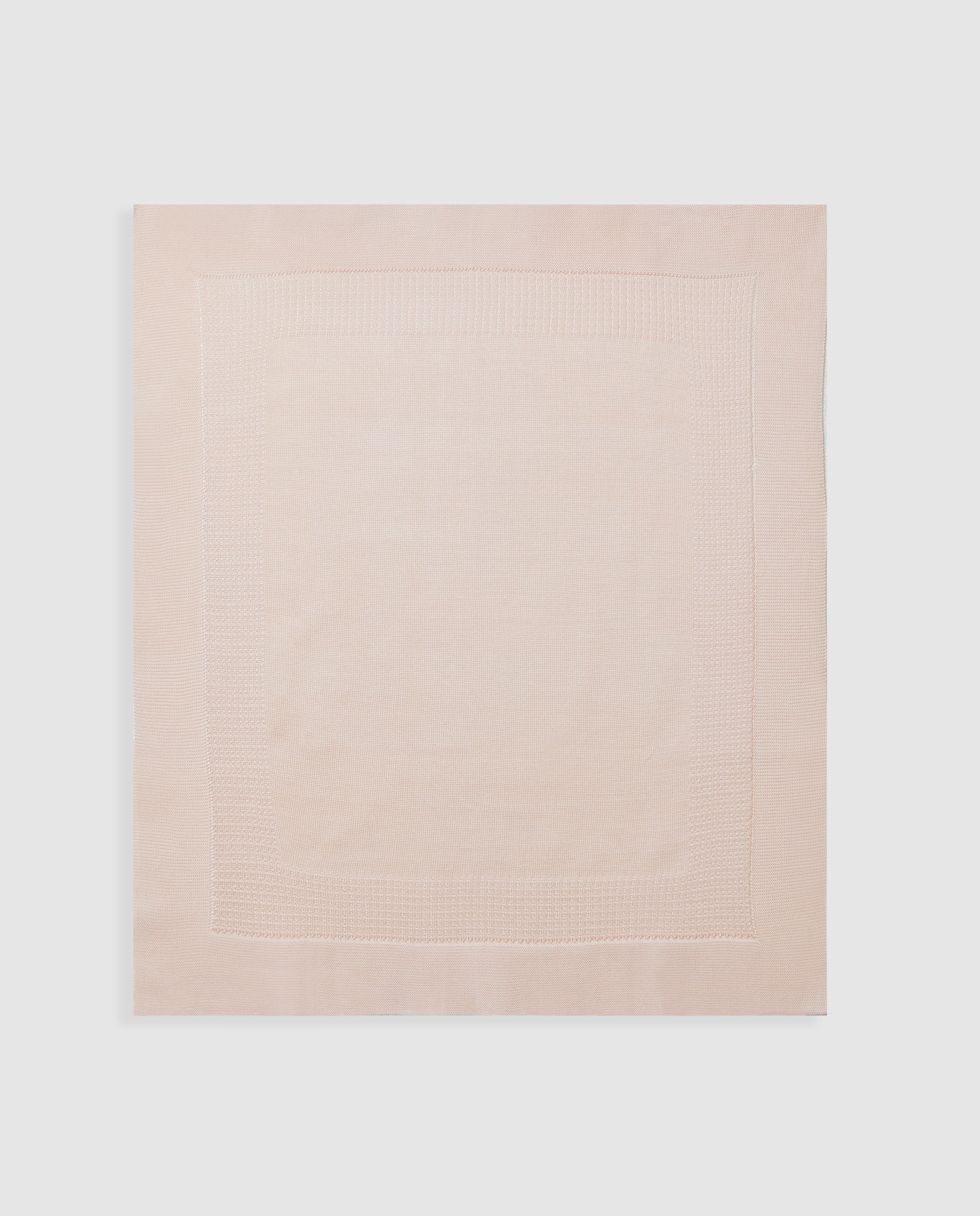 Châle en coton rose avec perles