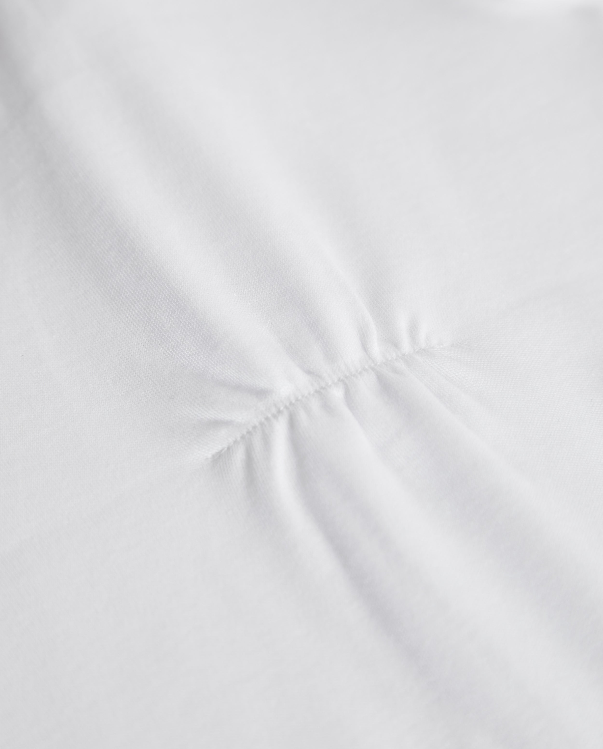 White Embroidered Strip Baby Pajamas