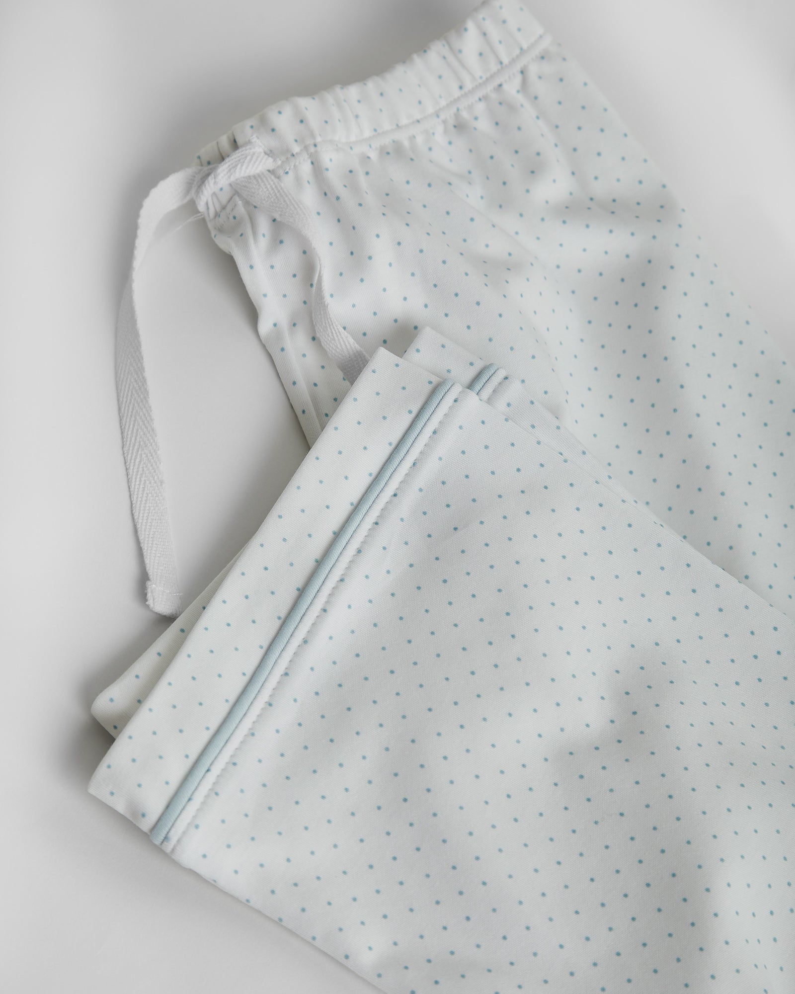 Kids Blue Dot Shirt Pajamas