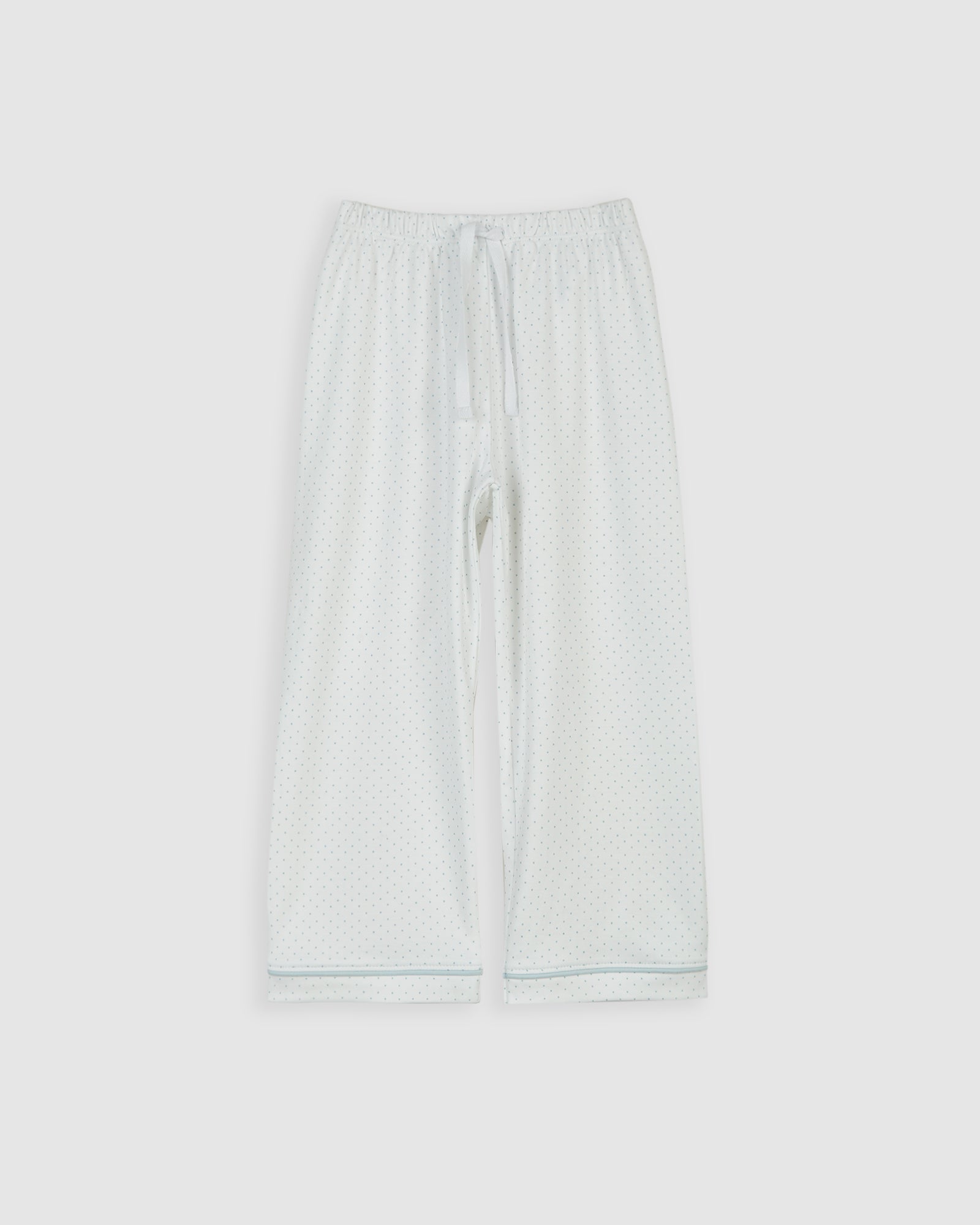 Kids Blue Dot Shirt Pajamas