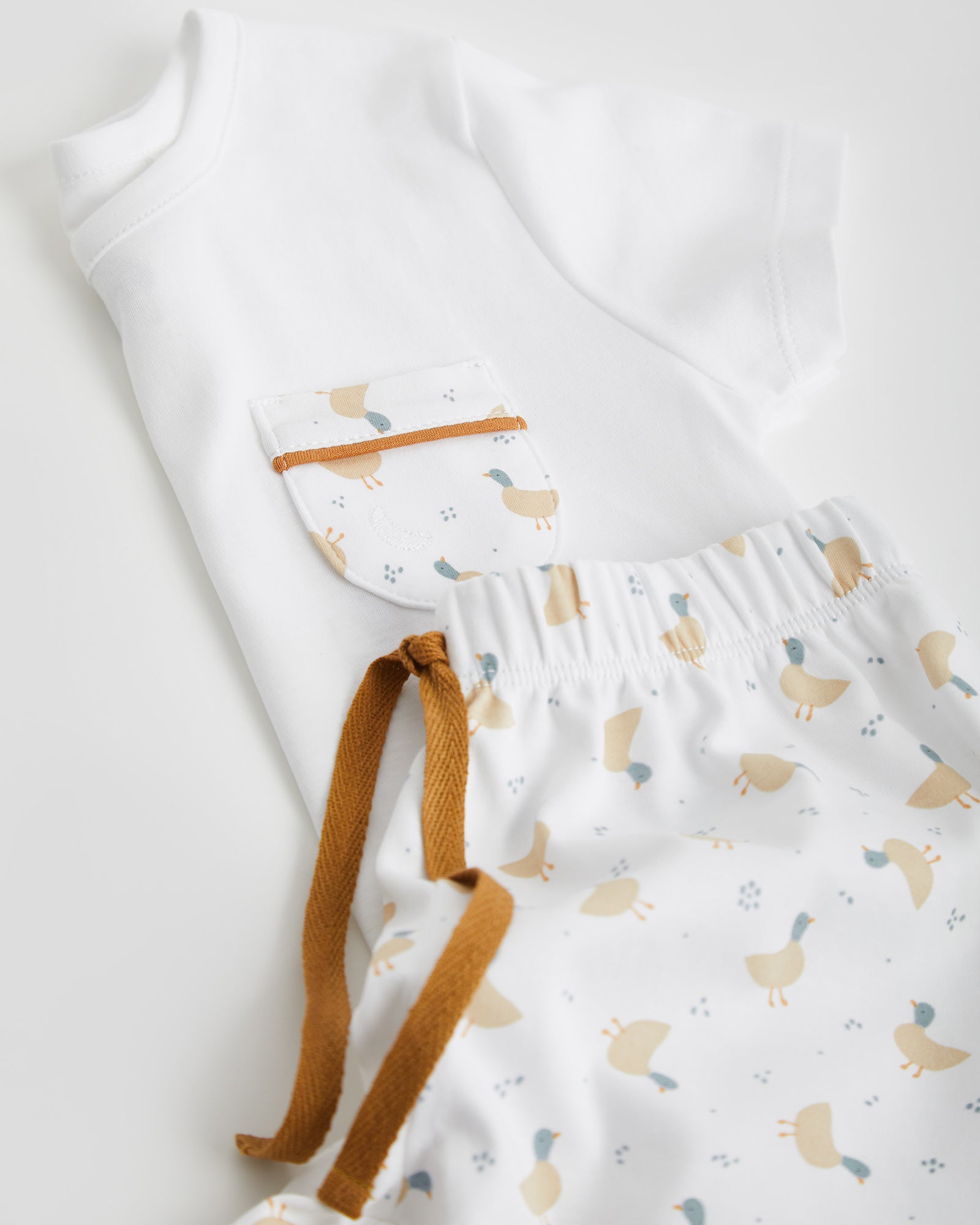 Kids Duck Short Pajamas
