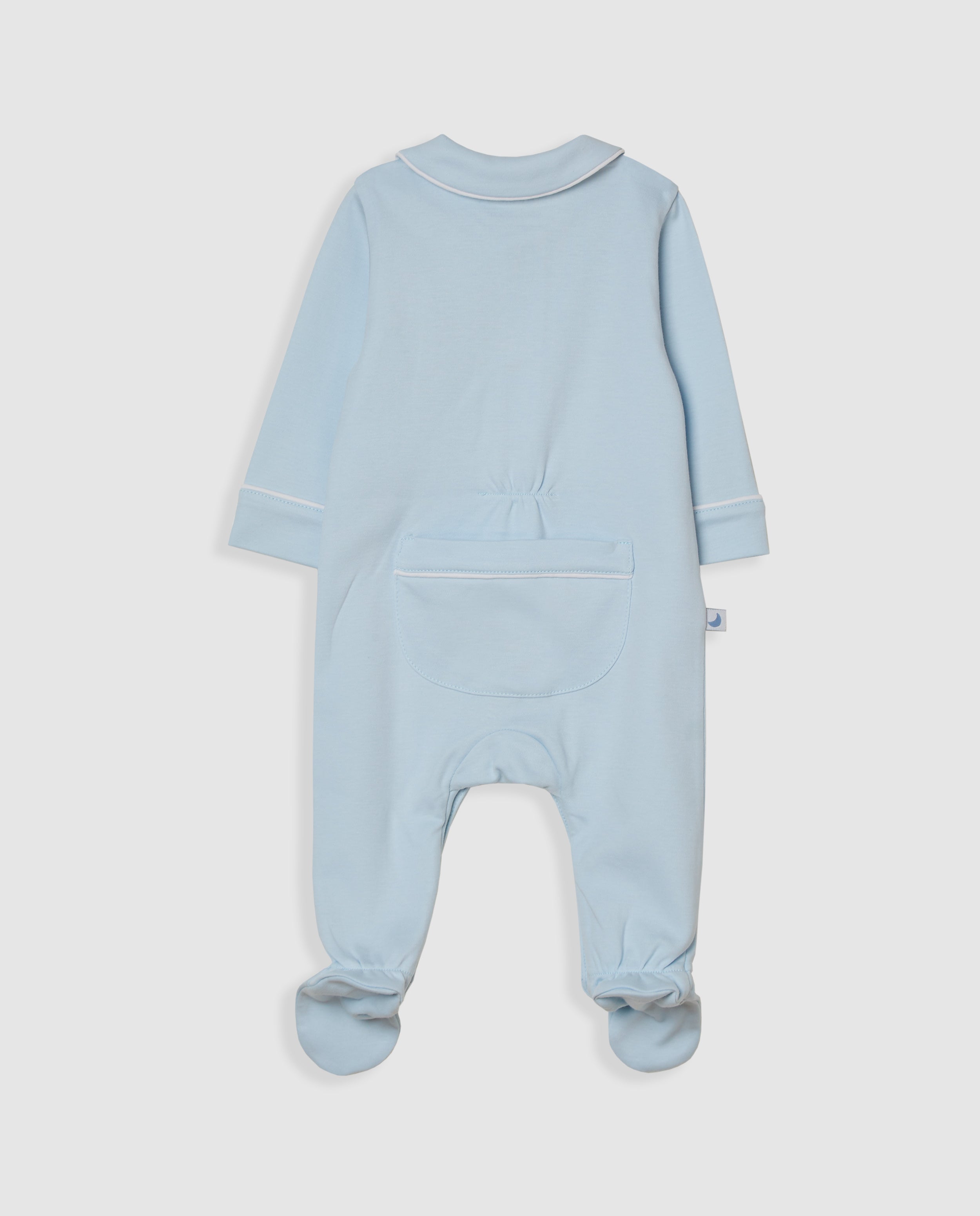 Blue Baby Shirt Pajamas