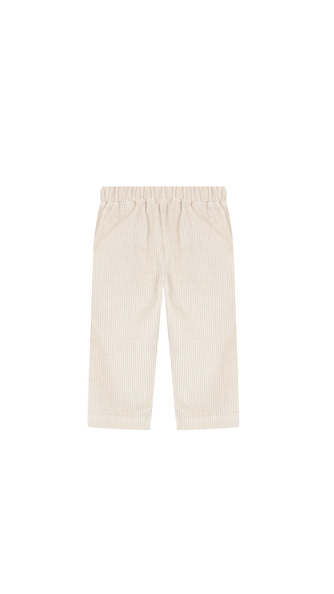 Pantalon Niño Pana Crema