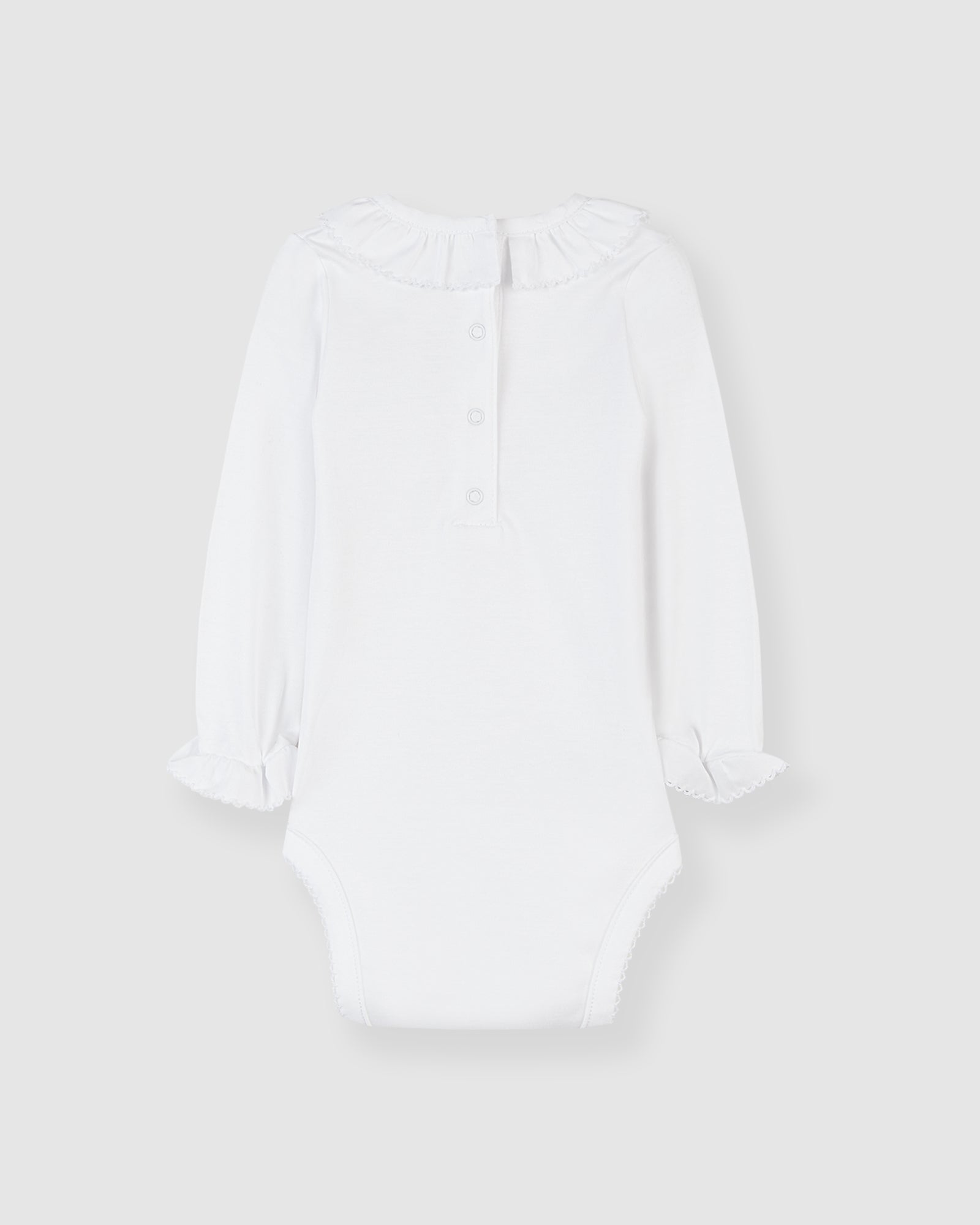 Body à col volanté