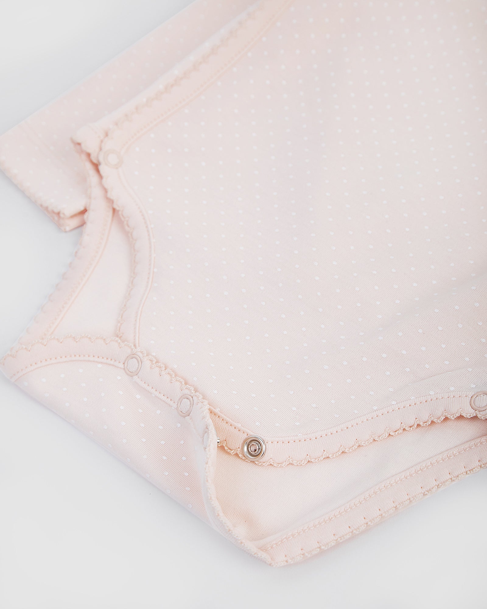 Pink Kimono Body with White Dots