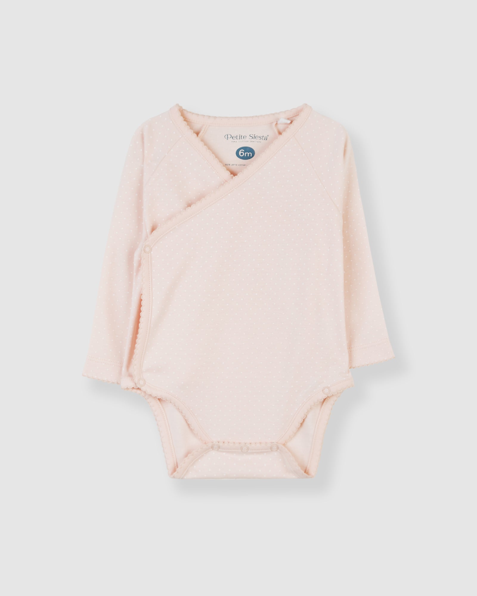 Pink Kimono Body with White Dots