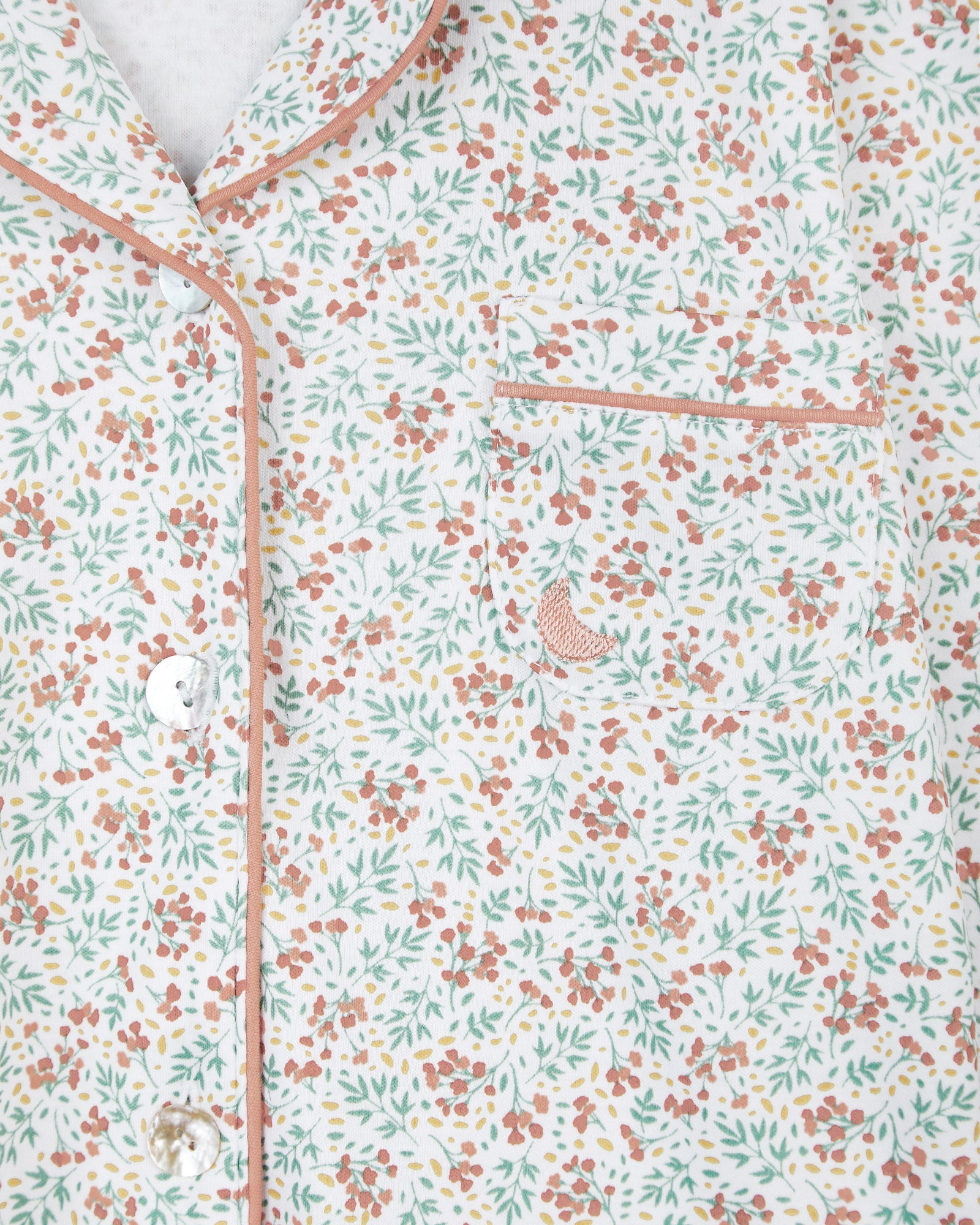 Kids Floral Shirtdress Nightgown