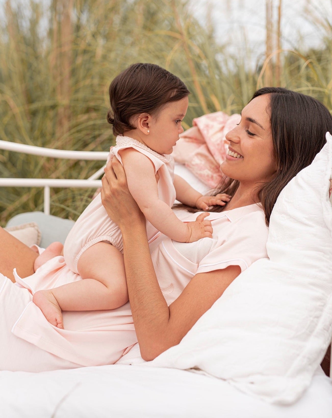 Ranita Bebé Crochet Rosa