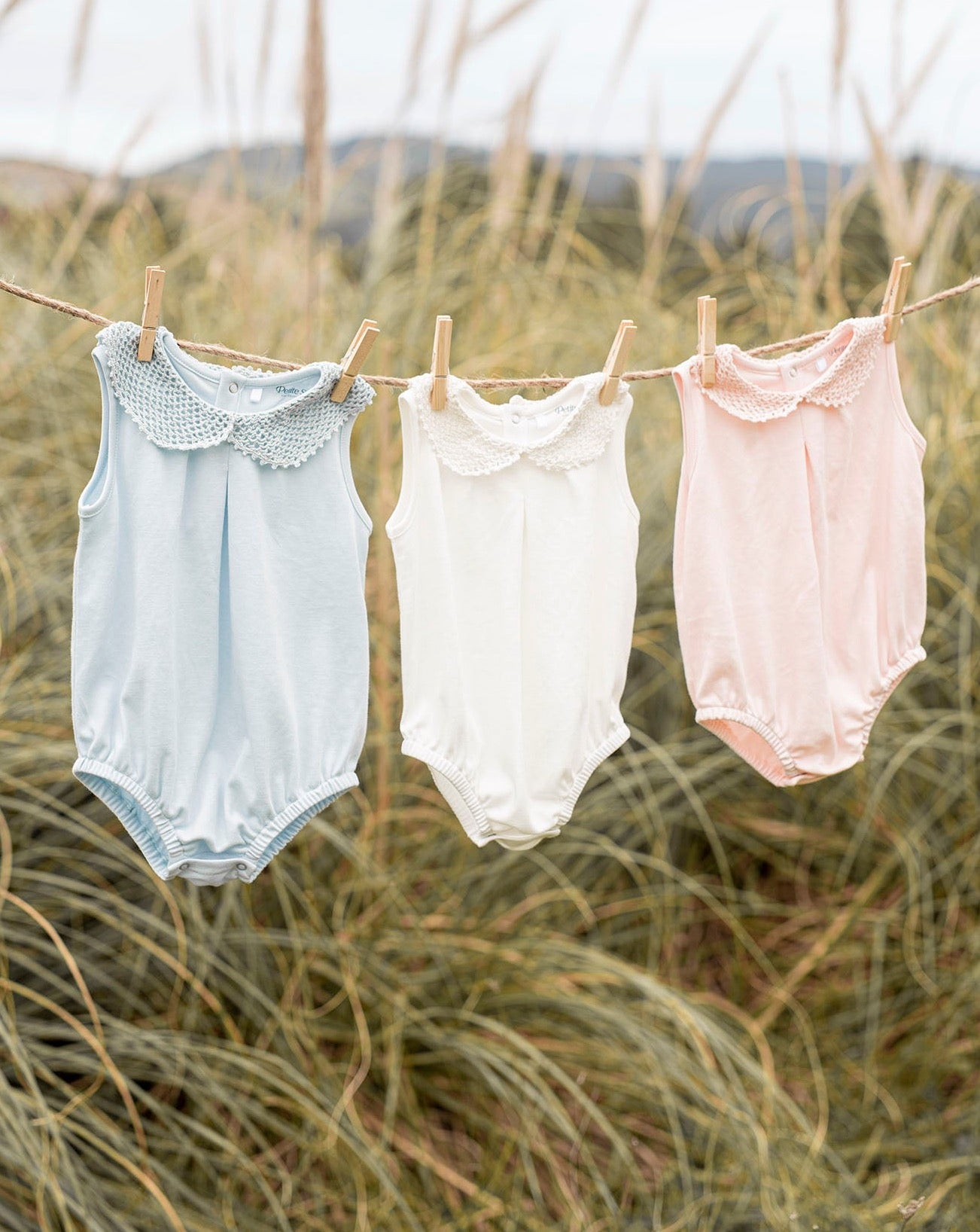 Blue Crochet Baby Frog