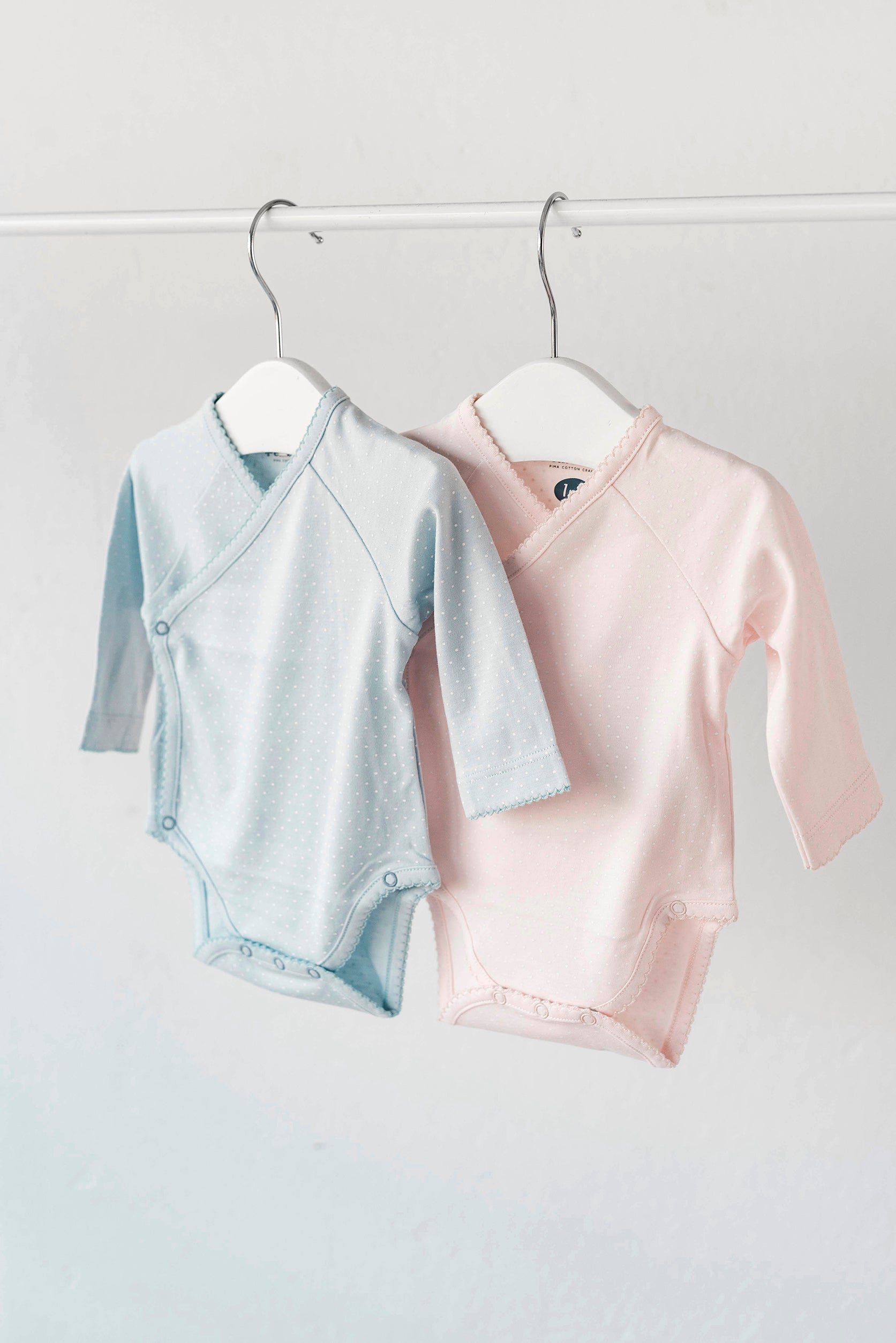 Pink Kimono Body with White Dots