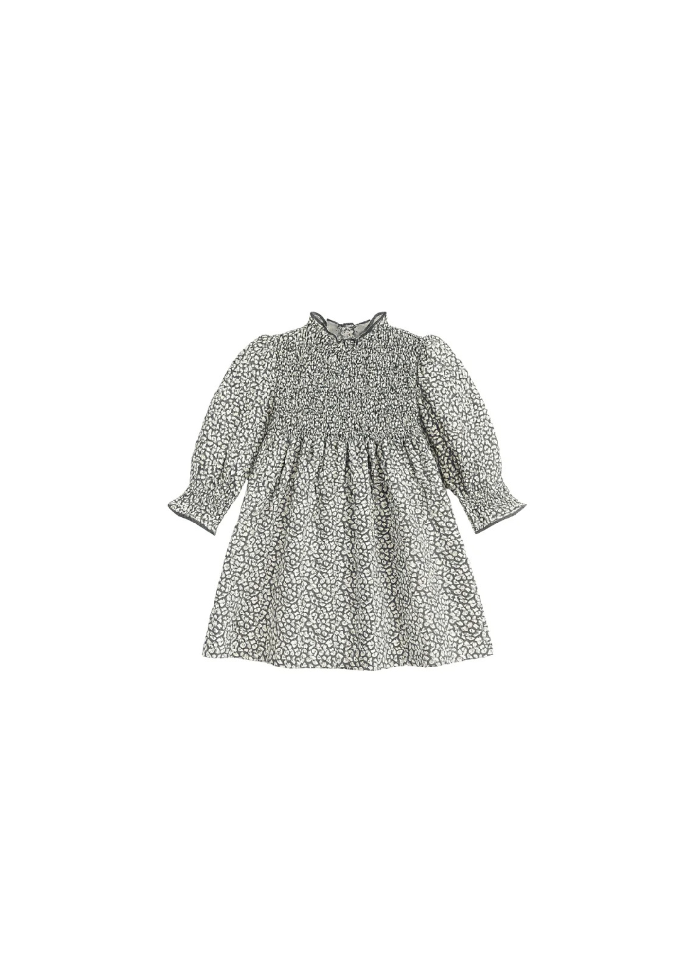 Vestido Smock Animal Print