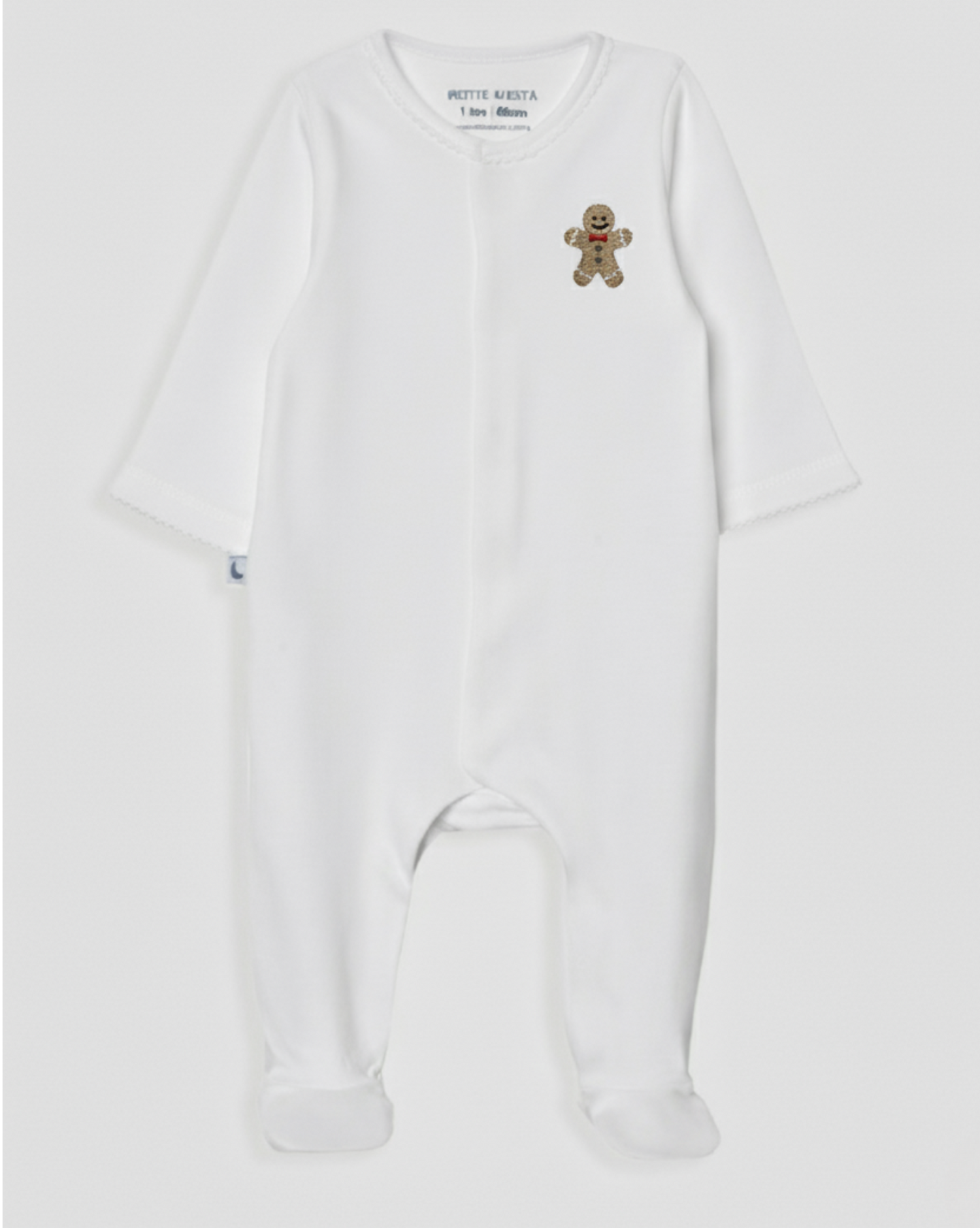 Short White Baby Pajamas
