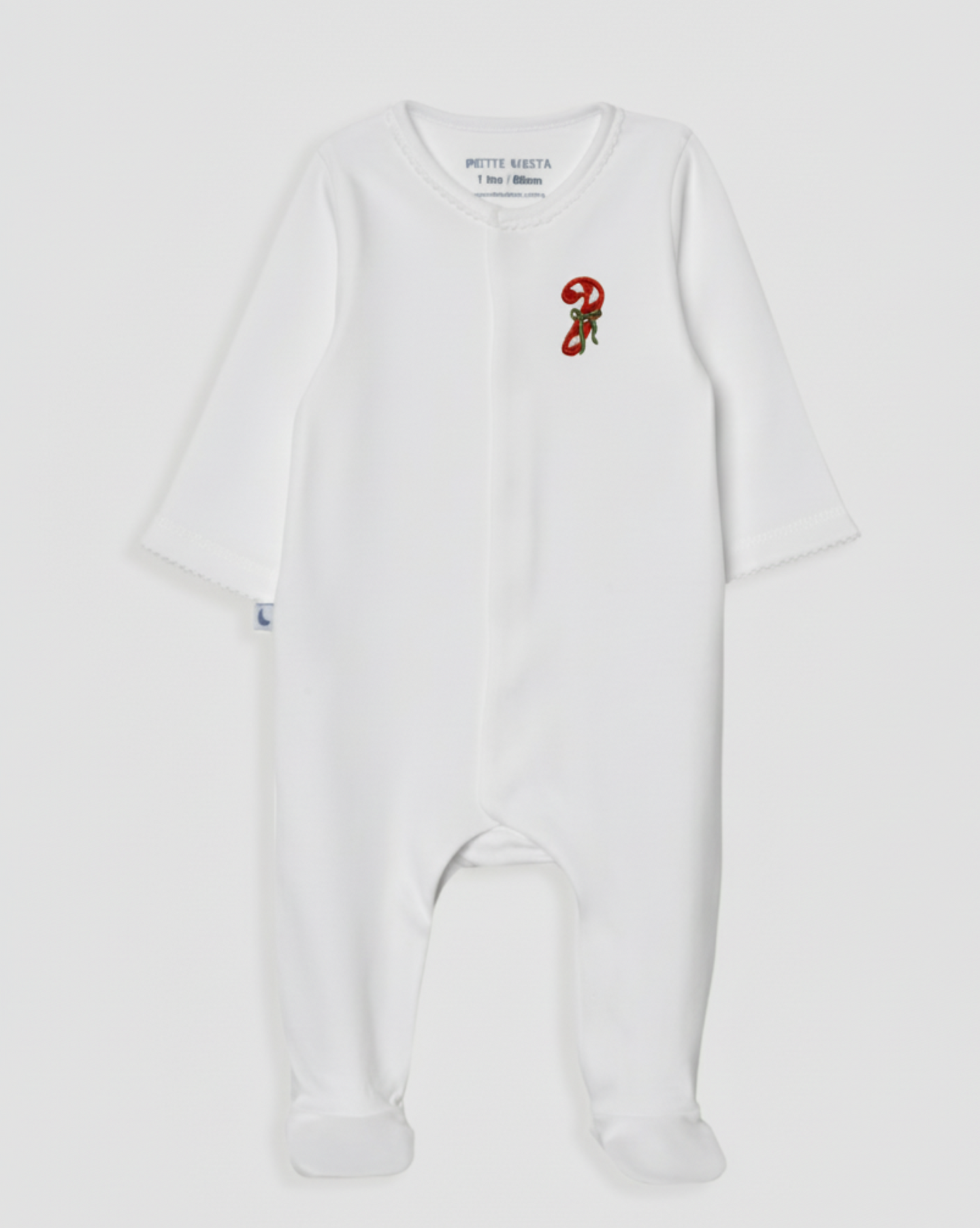 Short White Baby Pajamas