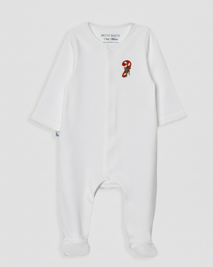 Short White Baby Pajamas