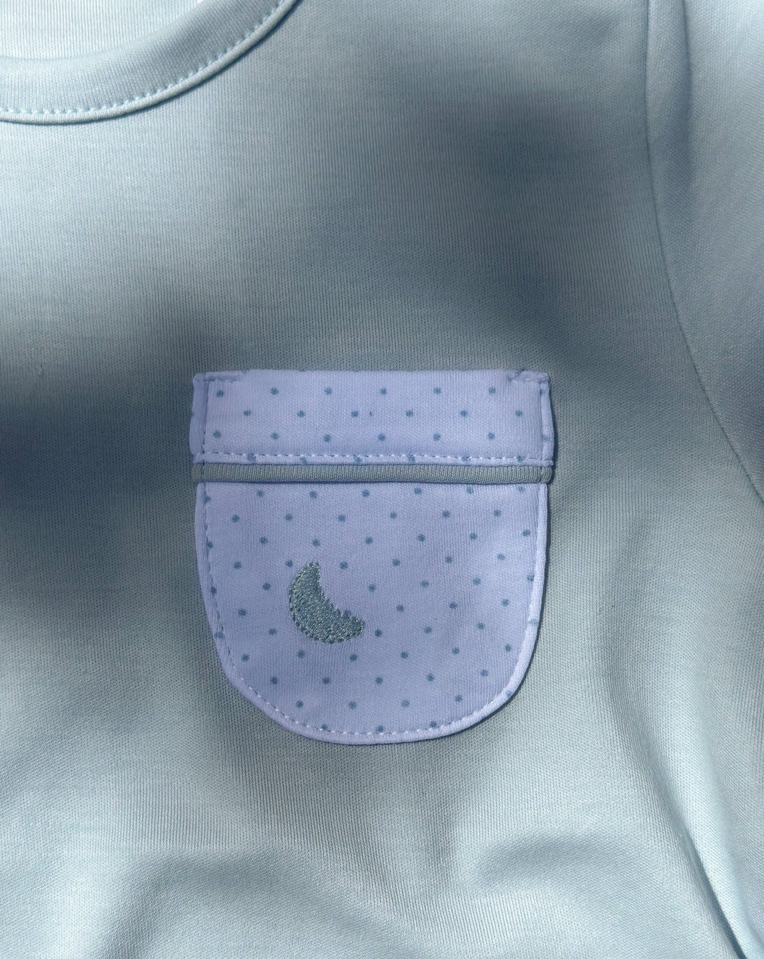 Pijama Kids Puntos Azules Corto