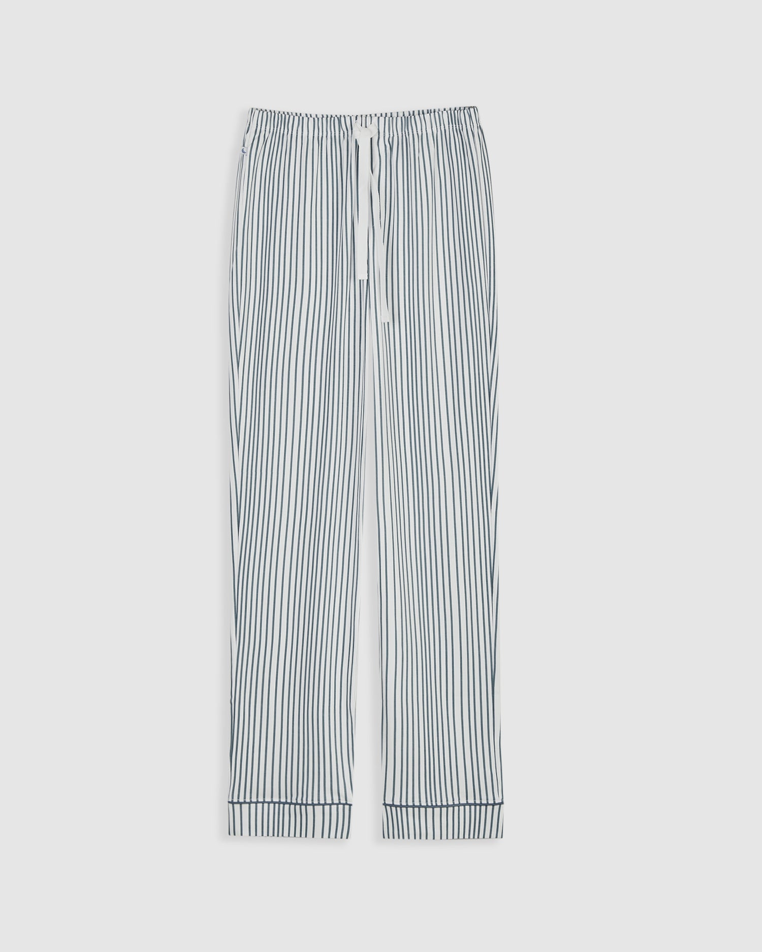 Pijama Hombre Camisero Rayas Deep Blue