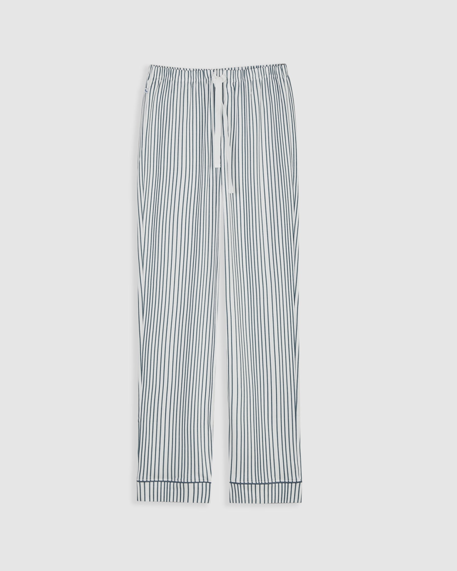 Pijama Hombre Camisero Rayas Deep Blue