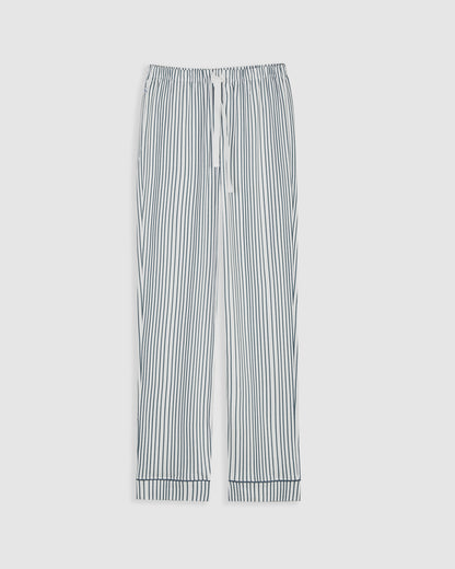 Pijama Hombre Camisero Rayas Deep Blue