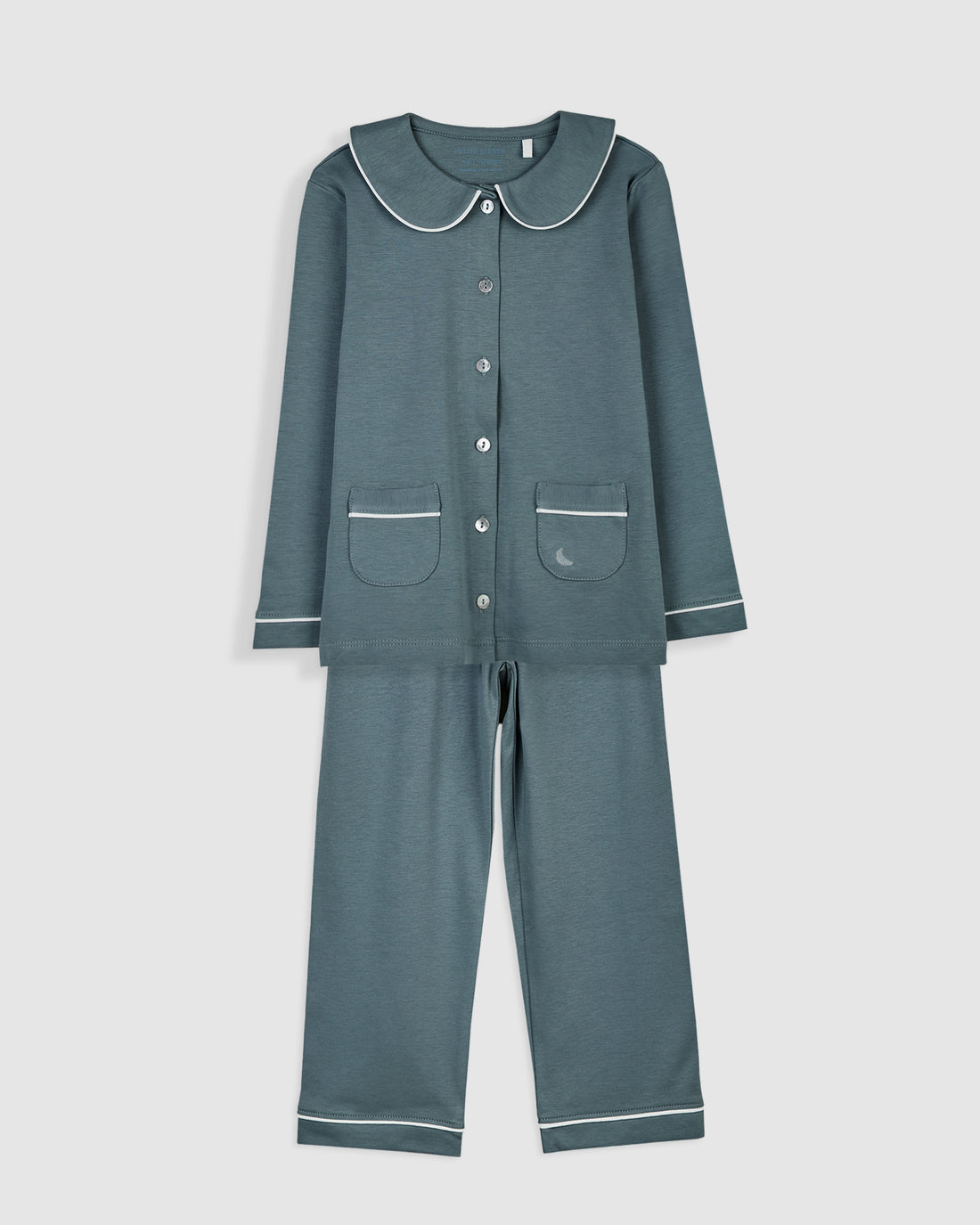 Kids Pajamas Shirt Deep Blue
