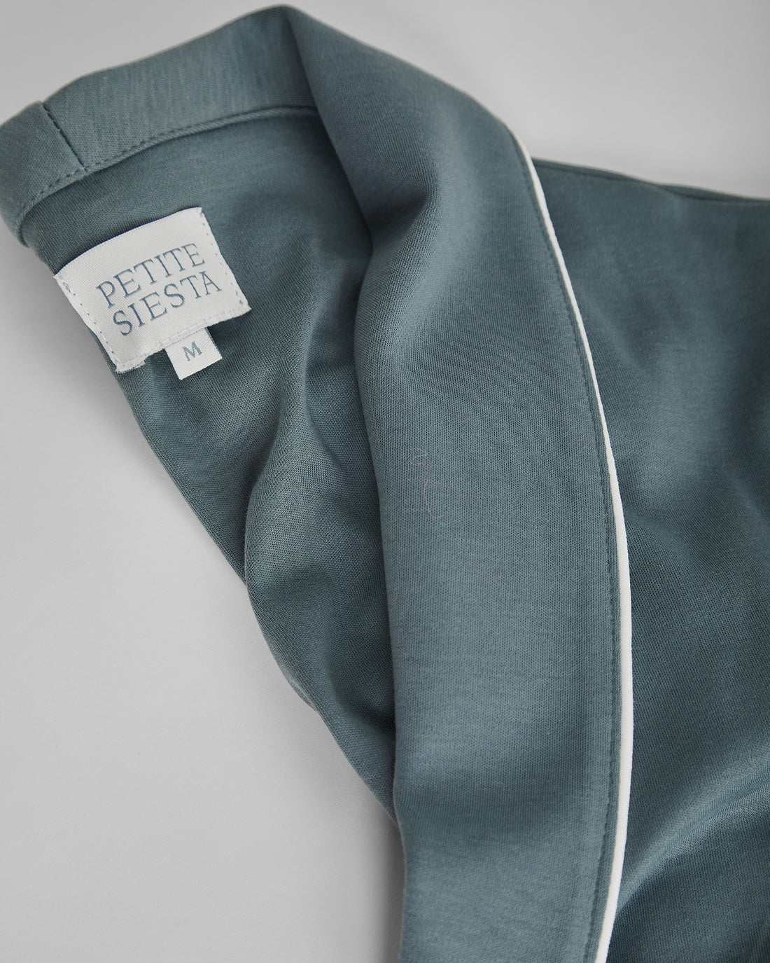 Peignoir bleu profond pour femme