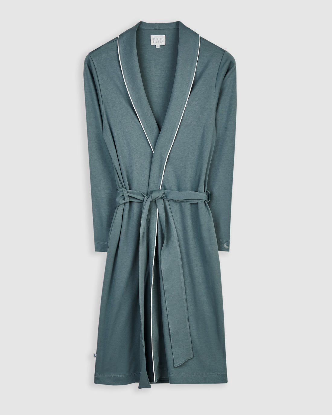 Peignoir bleu profond pour femme