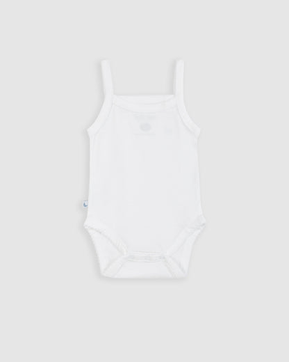 White Strappy Bodysuit