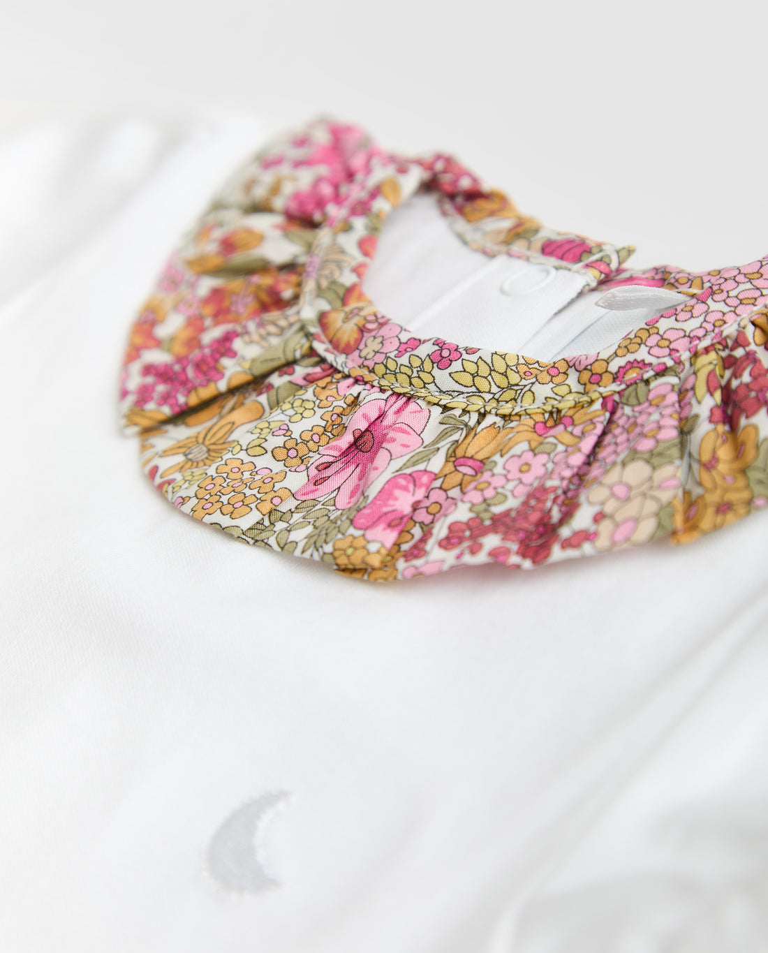 Liberty Annie Short Sleeve Ruffle Bodysuit