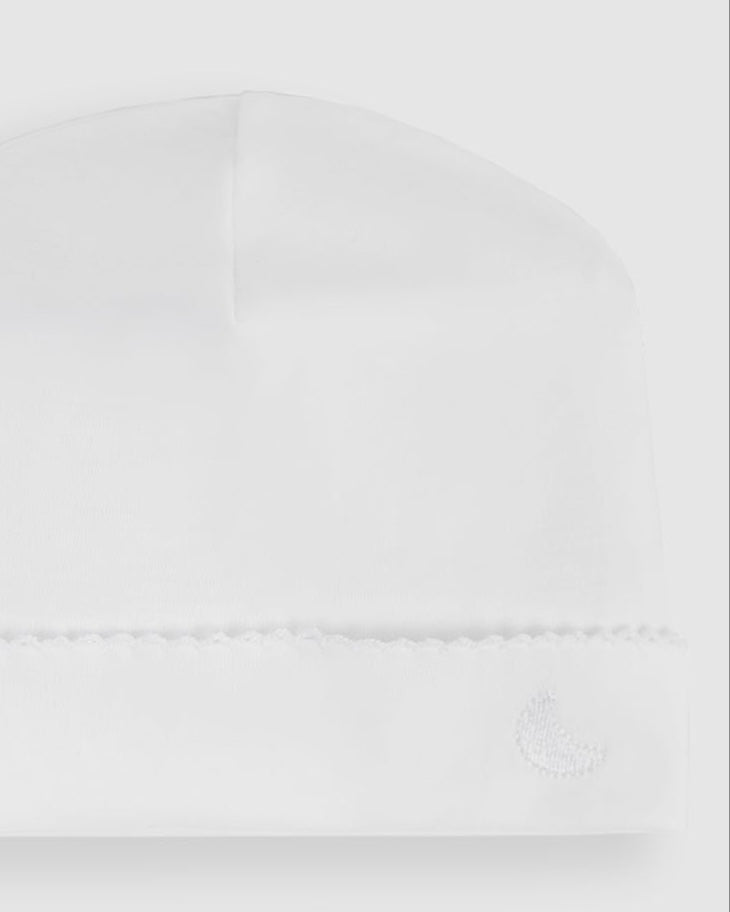 White Baby Hat
