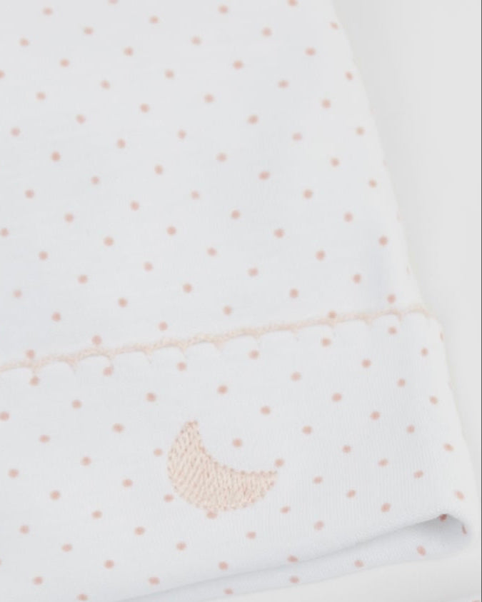Pink Dotted Baby Hat