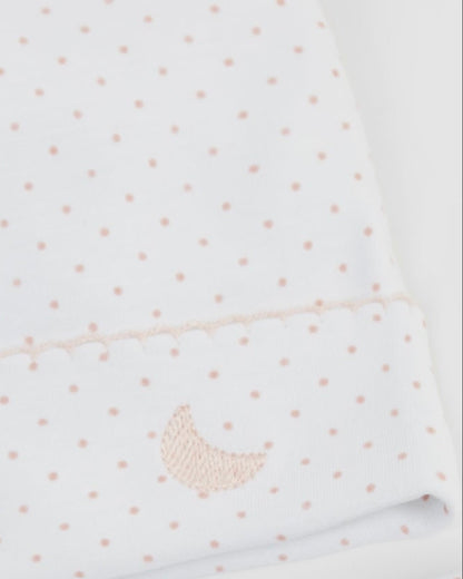 Pink Dotted Baby Hat