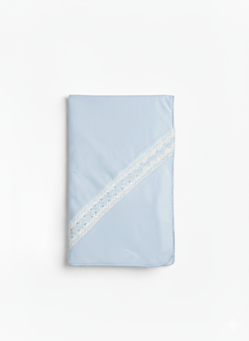 Swaddle Bebé Smock Azul