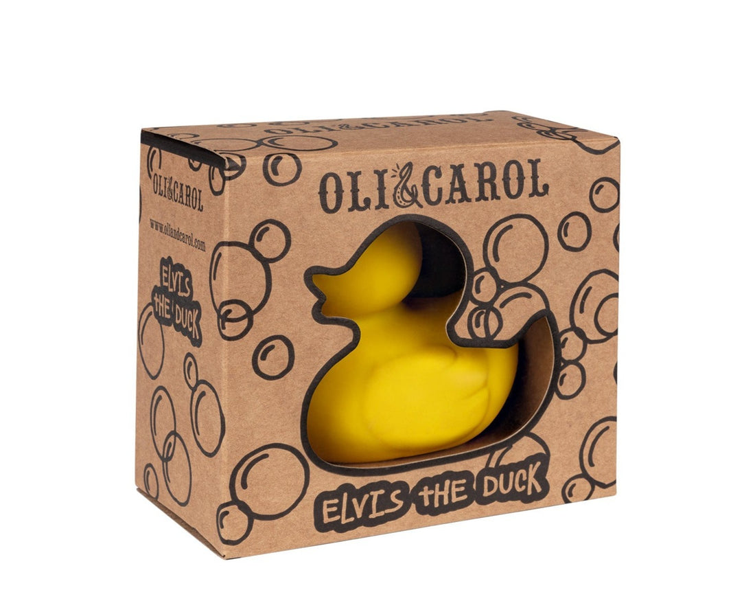 Yellow Elvis Duck - Oli&amp;amp;Carol Bath Toy