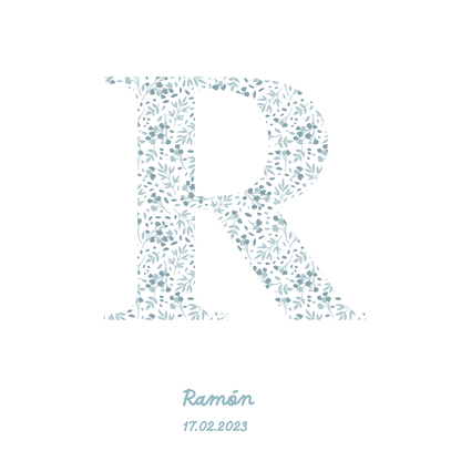 Blue Initial Box