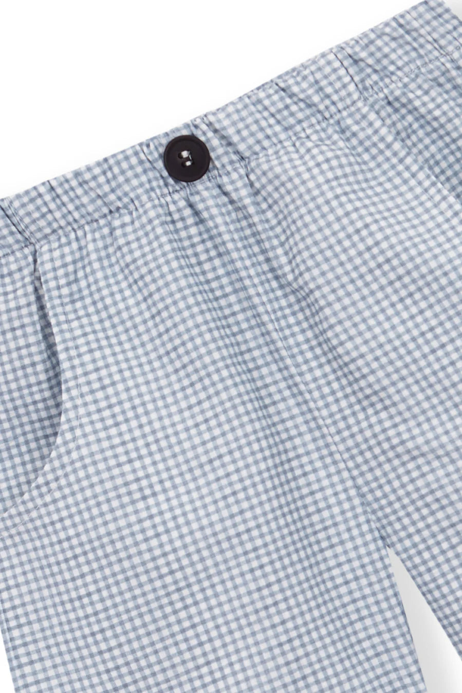Short bleu vichy