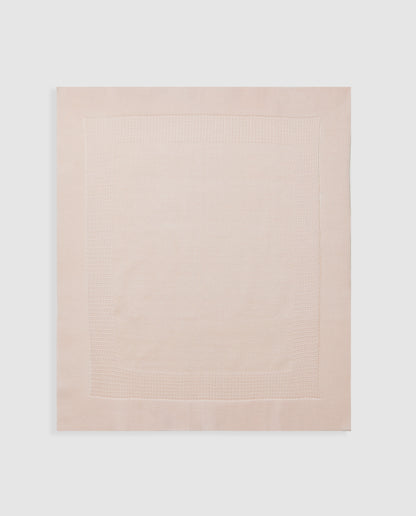 Pink Cotton Pearl Shawl