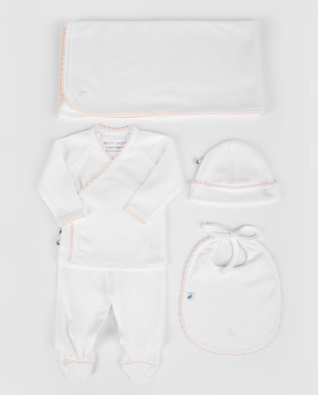 Pack Newborn Essentials Crochet Rosa