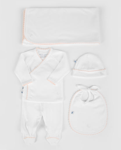 Pack Newborn Essentials Crochet Rosa