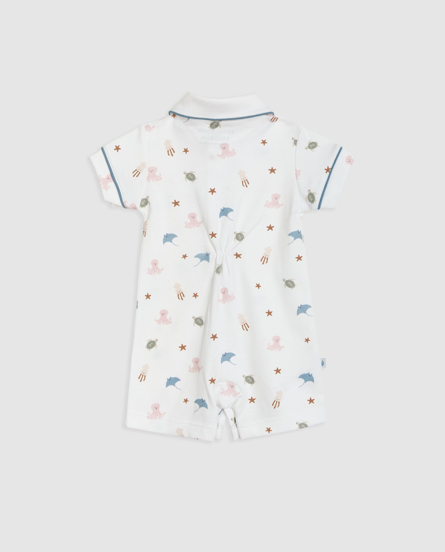 Ocean Short Baby Shirt Pajamas