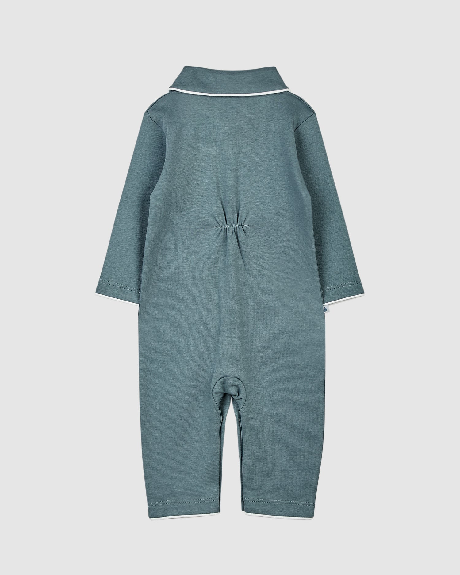 Grenouillère bébé bleu foncé (sans pieds)
