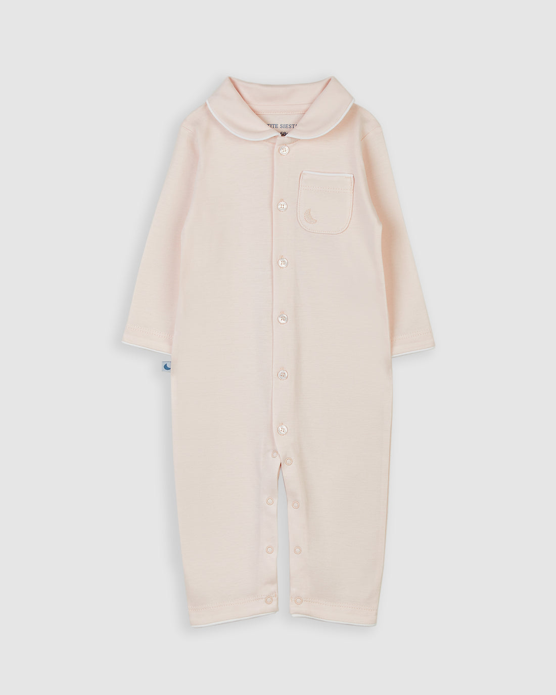 Grenouillère rose pour bébé (sans pieds)
