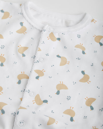 Short Duck Baby Pajamas