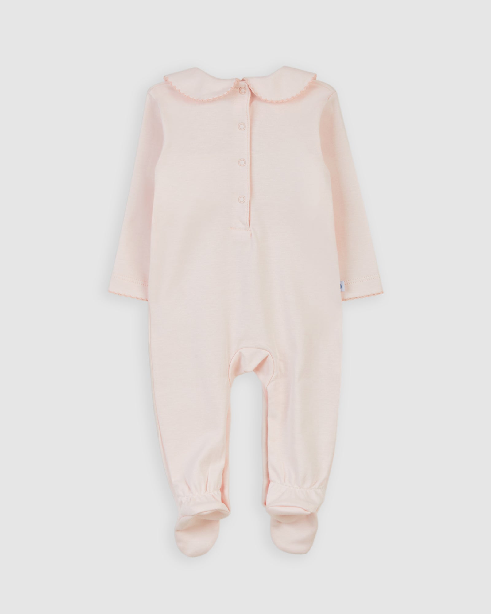 Pink Smock Baby Pajamas