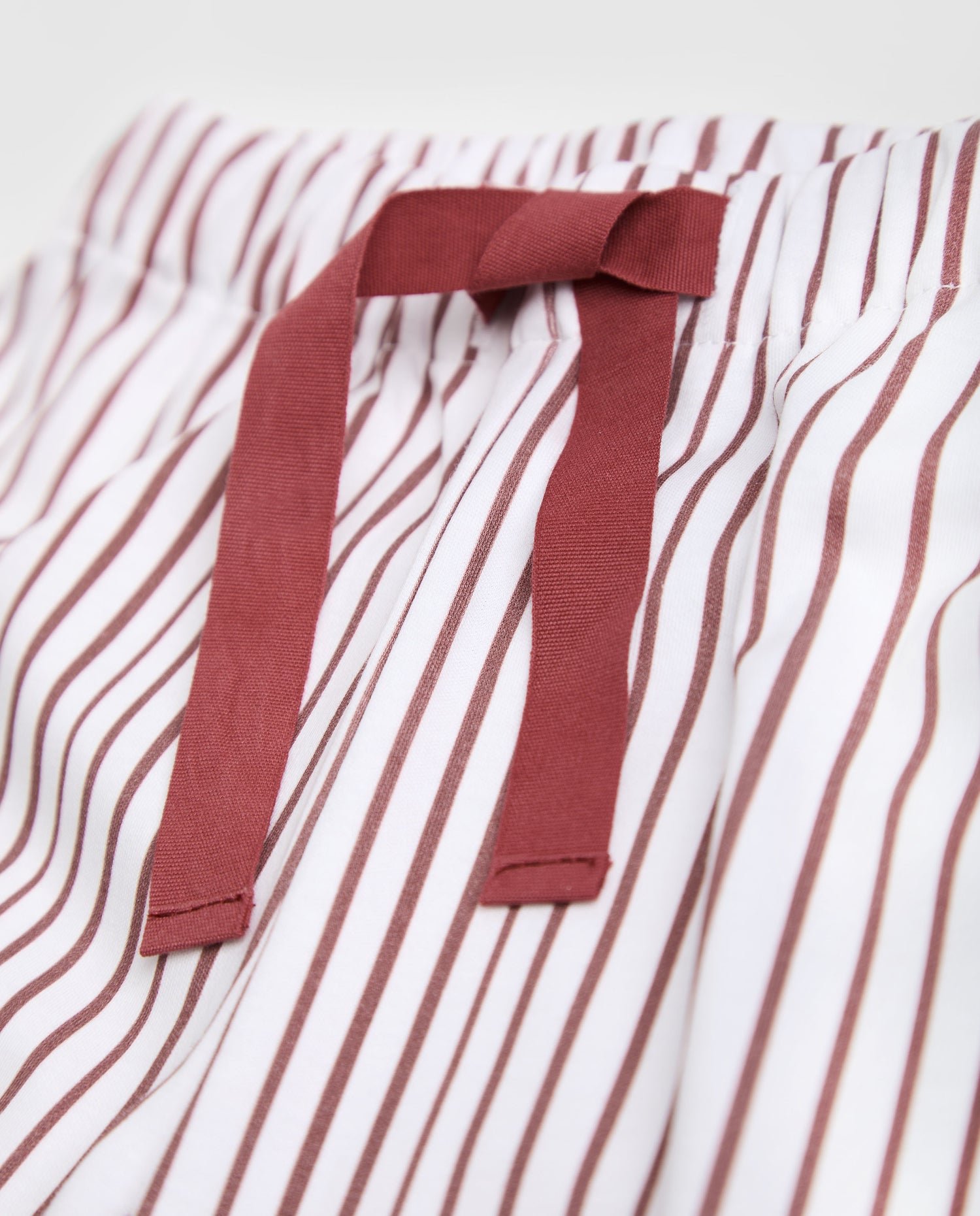 Pijama Kids Rayas Burgundy