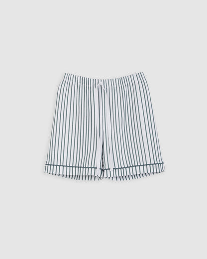 Pijama Kids Camisero Rayas Deep Blue Corto