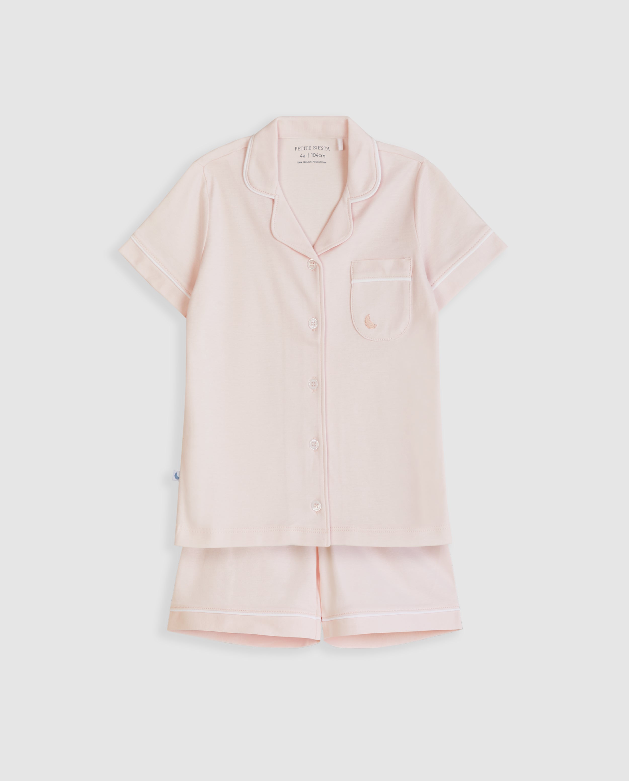 Pyjama court rose pour enfant